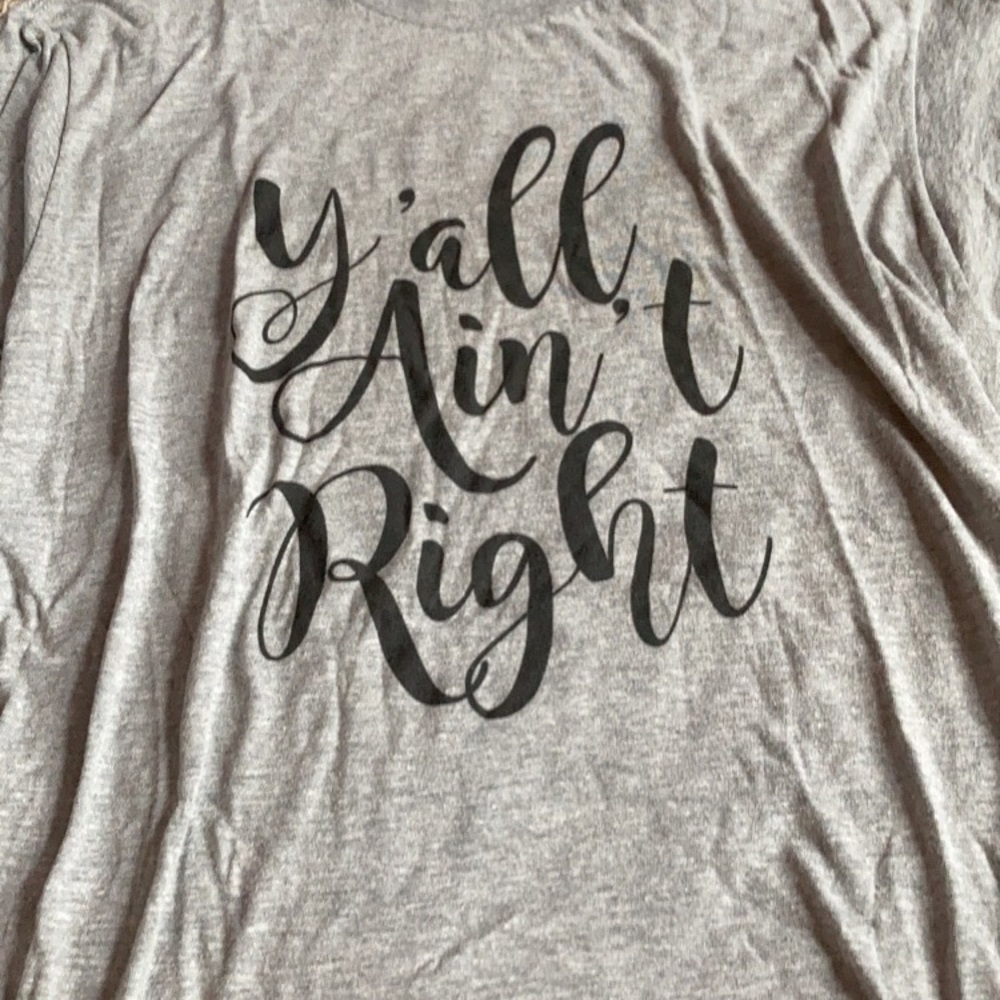 grey boutique tee